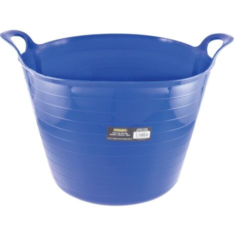 SITESAFE 42L Builders Bucket Blue