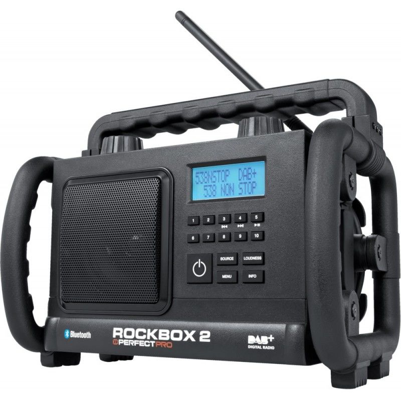 

Perfectpro - Radio de obra RockBox 2RB2BT