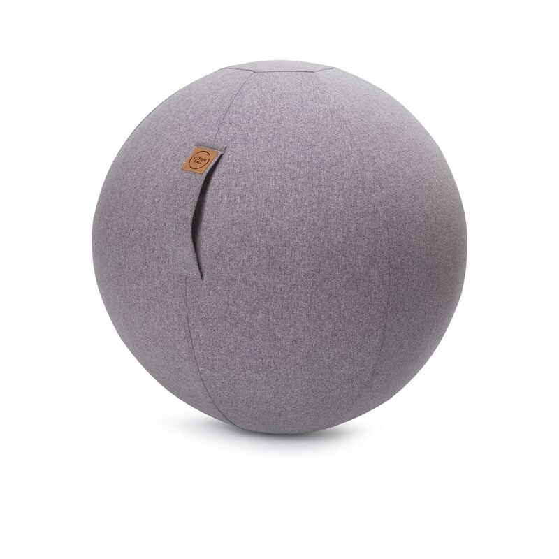 Sitting Ball Felt Gris