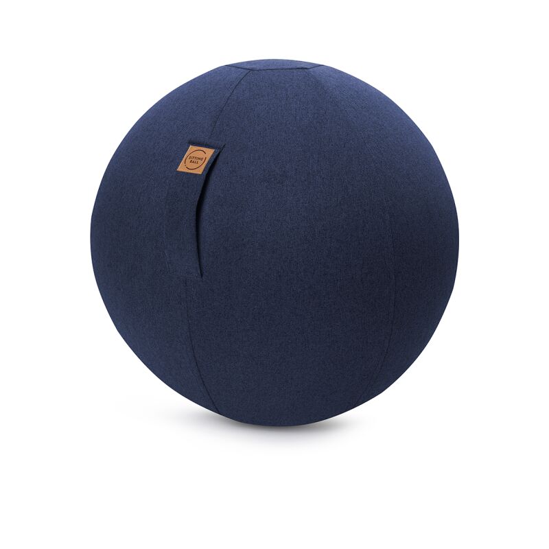 Sitting Ball Felt Bleu Jeans