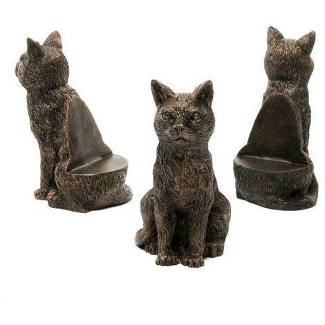 Sitting Cat Plant Pot Feet - Set of 3 - L7.5 x W5.5 x H11.5 cm