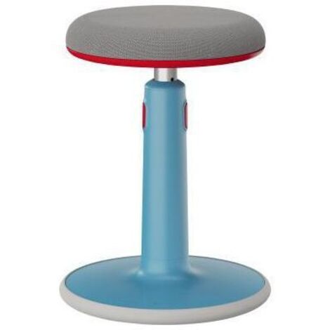 Sitz-Steh-Hocker Ergo Cosy 34cm Polyurethan-Schaum/Holz/Nylon dunkelgrau