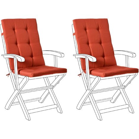 Sitzauflagen 2er Set MAUI PREMIUM Rot