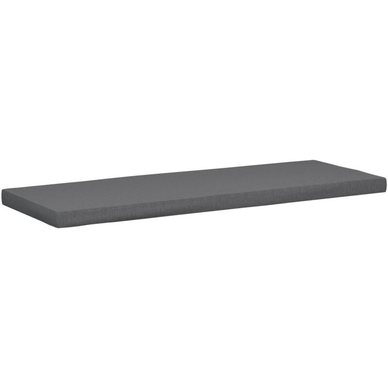 Clp Sitzkissen Dunkelgrau 136x48x8 Cm