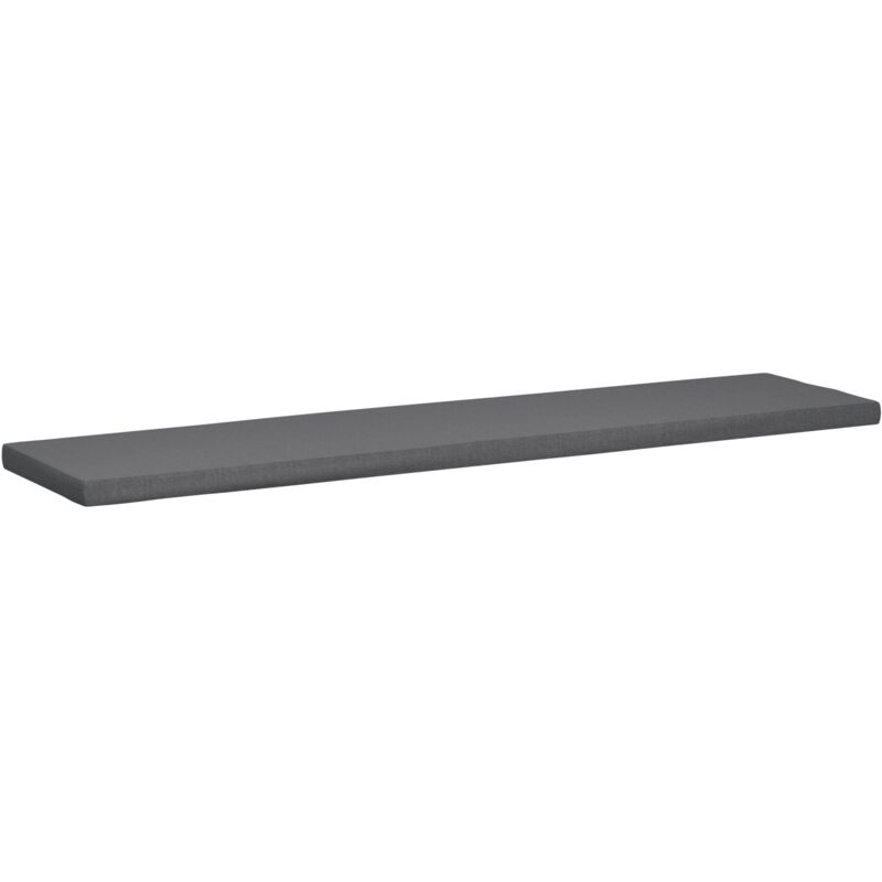 Clp Sitzkissen Dunkelgrau 206x48x8 Cm
