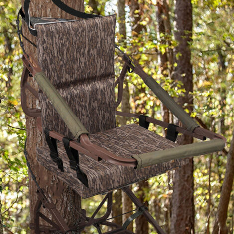 Sitzkissen für Tarn-Jagdzelte, Modell 900DBL, rutschfestes 600D Oxford-Gewebe, Größe 46 x 31 x 59 cm, 6,5 cm Polsterung, 1 Kissen