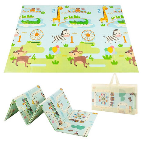 SPRINGOS Sitzmatte für Kinder Spielmatte 146 x 195 cm XPE