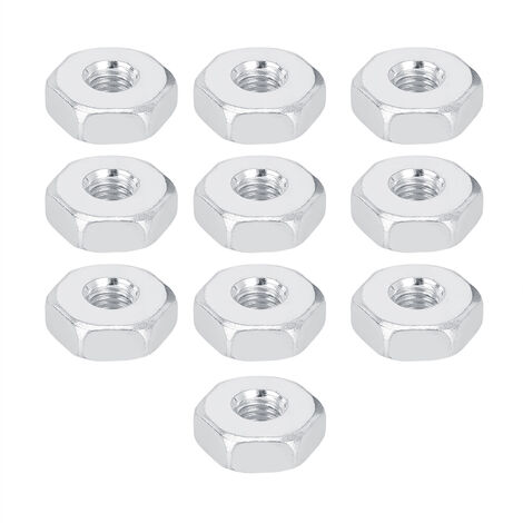SJLERST 10 pièces couvercle de pignon de barre de guidage 8mm écrous hexagonaux accessoires de remplacement adaptés pour trononneuse Stihl