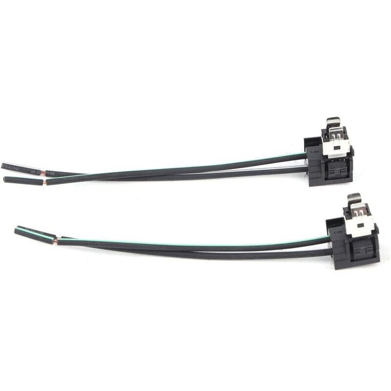 Image of 2 stücke Scheinwerfer Lampe Birne Sockel Kabelbaum Stecker Stecker Adapter Linie Für H1 Birne