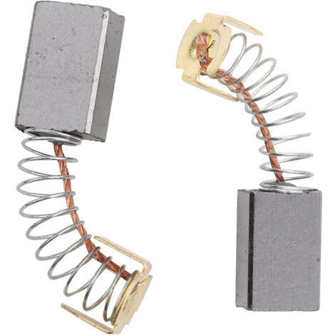 SJLERST 20x Balai en charbon, charbon moteur, 6mm x 10mm x 15mm pour outils électriques comme ponceuse d'angle, ponceuse orbitale