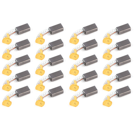 SJLERST 20x Balais de charbon pour moteur 5 x 8 x 15mm outil électrique