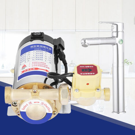 SJLERST 220V 100W Automatische Edelstahlpumpe für Hauswasserleitungen