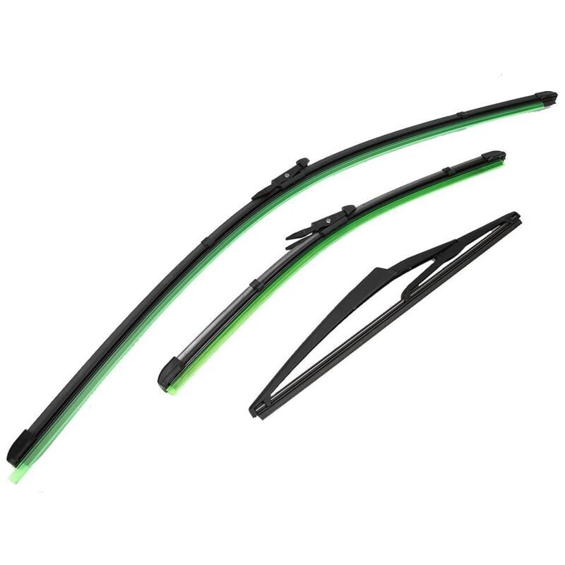 Sjlerst - 3 pièces Balai D'essuie-glace de voiture, Balai d'essuie-glace avant et arrière pour 199 Hatch