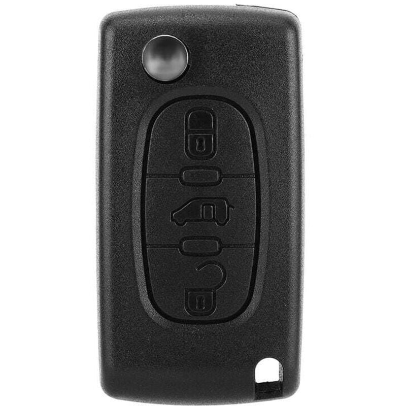 Image of SNQ - 3 Tasten Auto Fernbedienung Schlüsselanhänger Fall Abdeckung Shell Für Peugeot Citroen