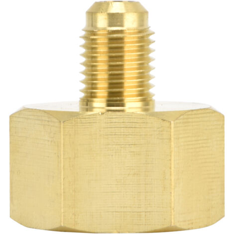 SJLERST Adaptateur de réfrigérant de climatisation W21 à 1/4SAE, connecteur convertisseur pour R32 R134A