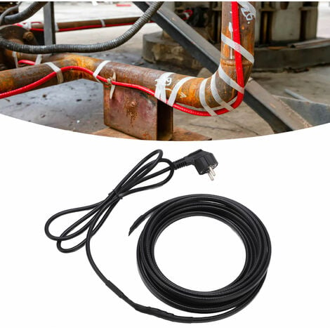 Câble chauffant antigel puissance 10W/M pour tuyaux gouttière 10 m ESTEXO