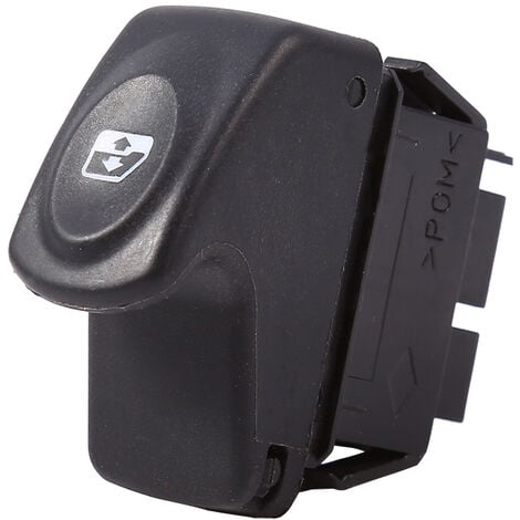 SJLERST Auto Fensterheber Schalter, 6 Pins 12 V Auto Elektrische Fensterheber Schalter Ersatz für Clio II 2 Megane I Kangoo