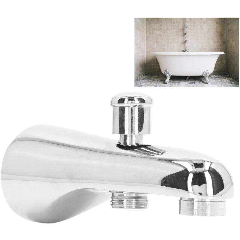 Bec de Baignoire, Robinet de Douche, Baignoire Simple, Inverseur G1 en Laiton, Connecteur d'interface G1 2 G1 pour écrans Anti-éclaboussures de