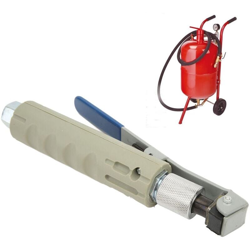 SNQ - Buse de Sablage Tête de Buse pour Sableuse Multi-Supports avec 3 Embouts en Céramique pour Enlever Les Taches Abrasives et la Rouille