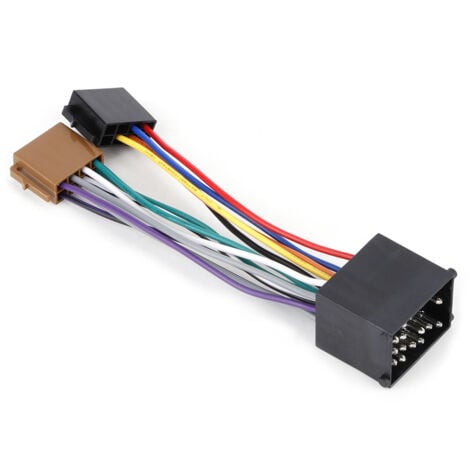 SJLERST Câble adaptateur autoradio ISO avec câble remote pour E36 E46 E39