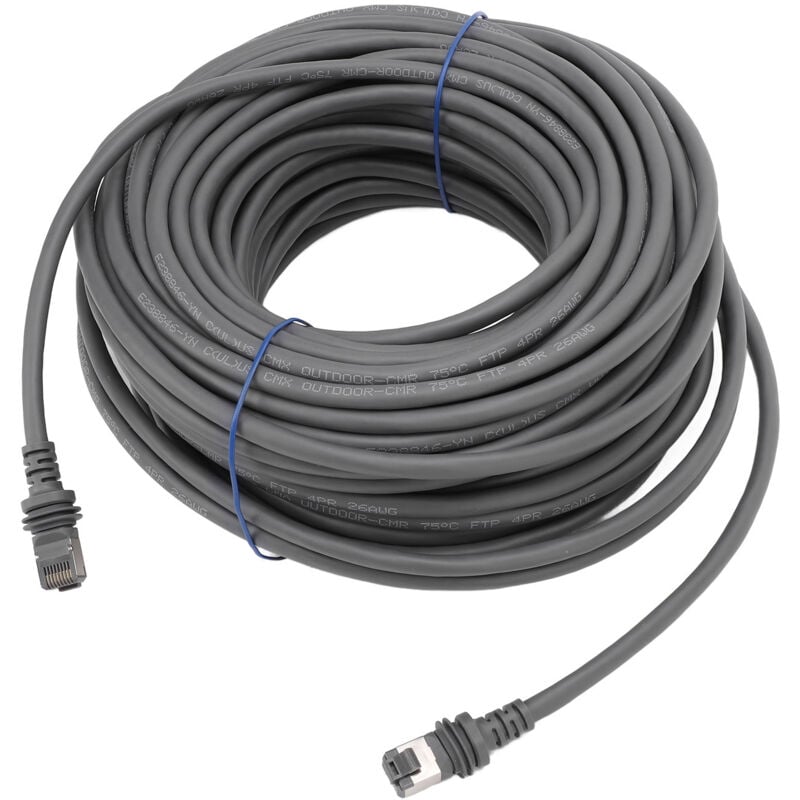Sjlerst - Câble de Remplacement, Satellite 2000 Mbps pour Satellite Rectangulaire V3, Câble Ethernet étanche IP68, Résistance Réduite de 50%,
