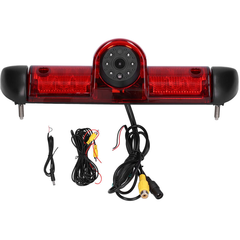 Sjlerst - Caméra de recul pour voiture, 170 ° hd, Vision nocturne led, feu stop, remplacement monté pour Fiat Ducato