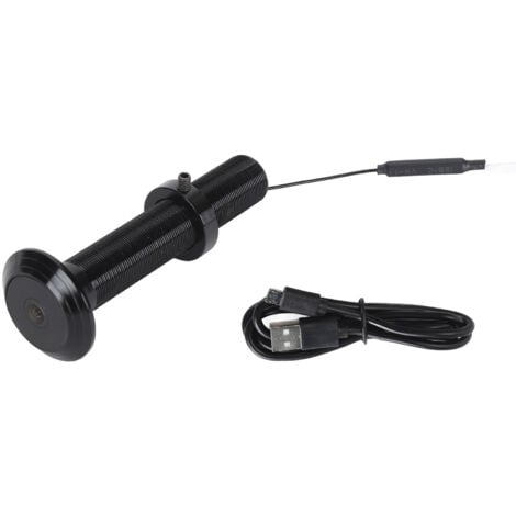 SJLERST Caméra Judas de porte HD 1080P 220 degrés grand angle pour Application Tuya Smart Sécurité domestique WiFi 5.0GHz 2.4GHz Vision nocturne Détection de mouvement 32GB