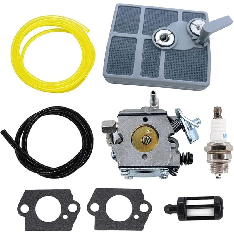 Sjlerst - Carburateur et filtre à air pour tronçonneuse Stihl 030AV 031AV 032AV Remplace Walbro 11131201603