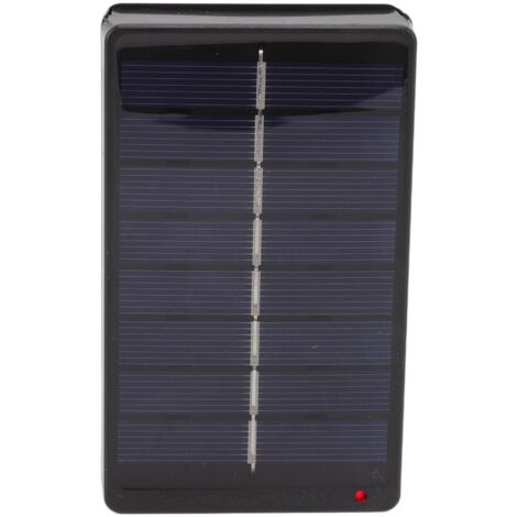 SJLERST Chargeur de batterie à panneau solaire boîtier de charge 1W 4V pour piles AA AAA 1.2V fournitures d'extérieur