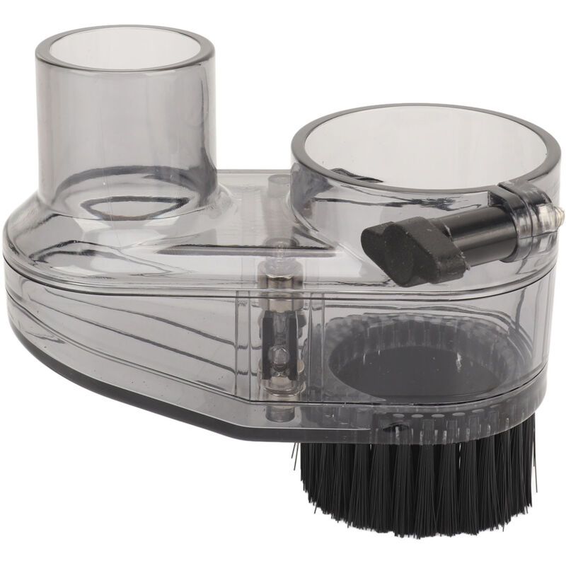 SJLERST Chaussure de poussière de routeur CNC de 52mm, botte de poussière de CNC transparente avec diamètre de tuyau de 38mm