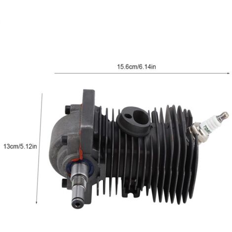 SJLERST Cilindro motore, pistone e albero motore da 38 mm per motosega STIHL MS170 MS180 018