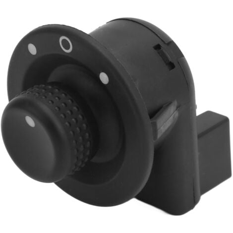 SJLERST Commutateur de rétroviseur de porte latérale électrique 255704649R Remplacement ABS pour Kangoo Master Twingo Megane Trafic