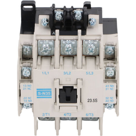 SJLERST Contacteur ca coque PC cuivre argent Contact 4NO 4NC 3 pôles électromagnétique 50 60HZ 60A 220V