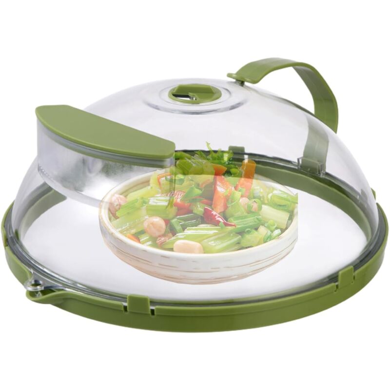 Sjlerst - Couvercle anti-éclaboussures pour micro-ondes, couvercle de plaque pour micro-ondes Couvercle anti-éclaboussures pour micro-ondes