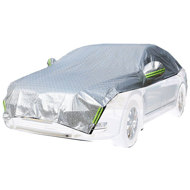Couverture Pare-Brise Voiture Bâche Pare Brise Protection Universel Couches de Bache Anti Givre Voiture Pliable pour Anti Givre, Neige, Glace pour suv