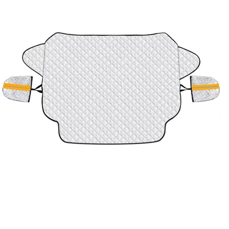 Sjlerst - Couverture Pare-Brise Voiture Couverture Magnétique Bache Pare Brise Voiture - Protection hivernale Protège Contre Vent Neige Poussière
