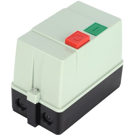 SJLERST Démarreur Magnétique pour Moteur Asynchrone Triphasé, Interrupteur Magnétique AC 380V 25-32A avec Protection contre les Surcharges/perte de Phase/défaillance de Phase - Fonction de Démarrage D
