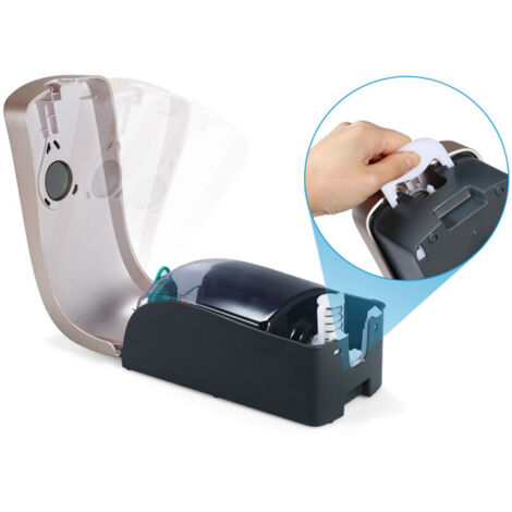 SJLERST Dispenser di sapone da parete da 1000 ml, dispenser per gel doccia e shampoo liquido per spazi pubblici professionali - Oro champagne
