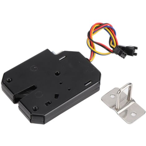 SJLERST Électro aimant Magnétique de Serrure DC 12 V, Verrou électromagnétique de contrôle électrique, Armoire de courrier Tiroir Casiers Smart Loquet de verrouillage magnétique en acier pour système