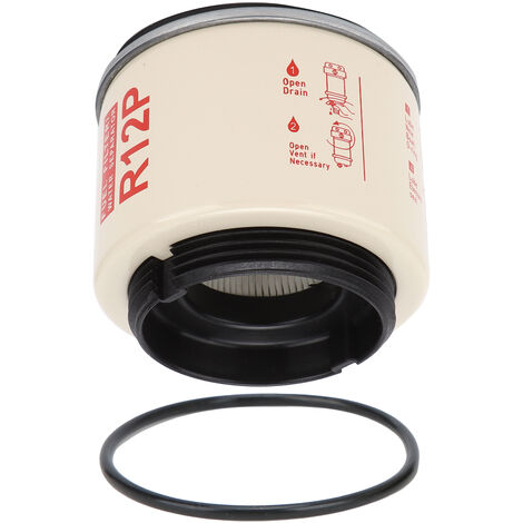 SJLERST Élément de Séparateur D'eau de Filtre à Carburant R12P FS19627 P551768 BF1381-O S3240 18-7947 BE924010 pour Petit Moteur Diesel de Camion de Yachts Hors-bord