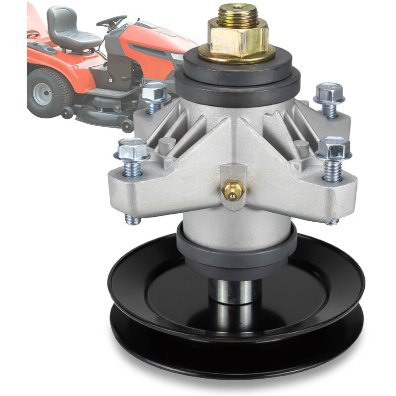 Sjlerst - Ensemble d'axe avec poulie 11963-graisseur, pour remplacer mtd 918-04129 918-04129B 918-04129A 618-04129c 918-04129B pour les tondeuses Cub