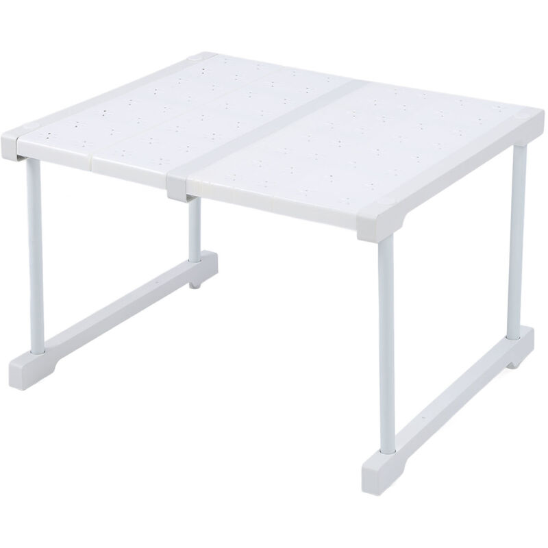 SJLERST Étagères à plusieurs niveaux pour armoires, organiseur de rangement avec étagères extensibles pour armoires et meubles à chaussures