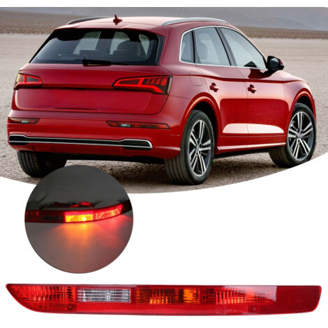 Sjlerst – Feu arrière de pare-chocs arrière droit sans fil pour Audi Q5 2009-2016 – Matériau ABS – Haute luminosité – Numéro de pièce 8R0945096