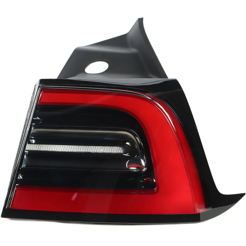 SNQ - Feu arrière extérieur de voiture 5 fils Style oem Étanche Lampe de frein arrière Remplacement pour Tesla Modèle 3 y 2020‑2022 feu de virage