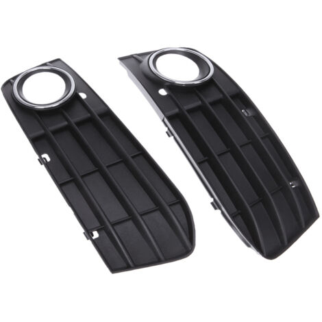 SJLERST Grille de pare-chocs antibrouillard B8 A4L (non S-Line) pour Audi 2008-2012 (gauche et droite)