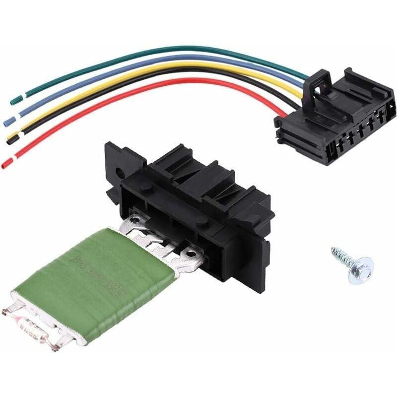 Image of Heizungsgebläsewiderstand für Fiat Grande Punto Qubo 77364061 95508692
