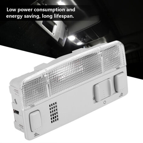 SJLERST Innenraum-Leseleuchte, DME-Lampe für Golf MK4, Bora, Passat, Skoda, Grau, 1TD947105