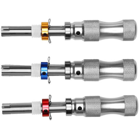 SJLERST Jeu de clés à cliquet，Jeu de clés à outils tubulaires en acier inoxydable, fournitures industrielles Dia 7.0 7.5 8mm avec boîte de rangement Type B