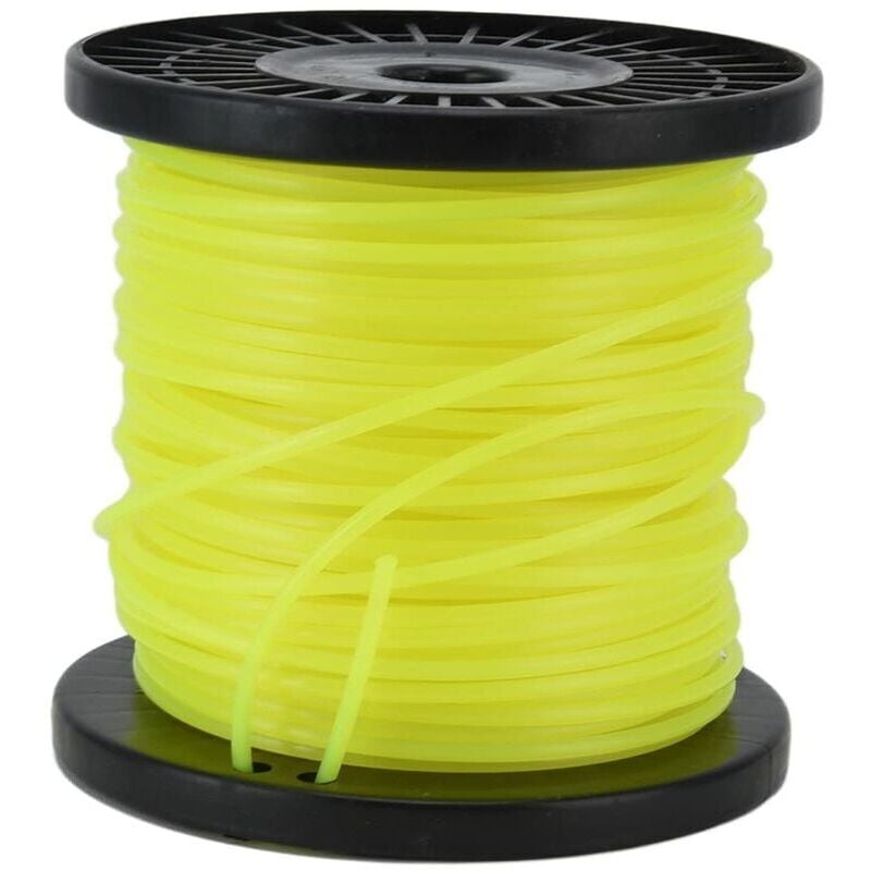 Ligne de Débroussailleuse, Ligne de Débroussailleuse Ronde de 3,0 Mm Ligne de Désherbage Professionnelle en Nylon Adaptée à la Plupart des Tondeuses