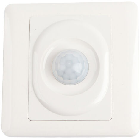 SJLERST Luce notturna a LED per montaggio a parete con sensore di movimento del corpo PIR a infrarossi automatico 220V